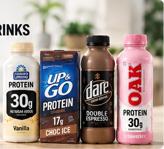Dairy and protein drinks