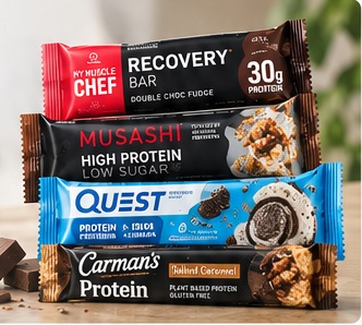 Protein bars and snacks