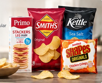 Popular savoury snacks